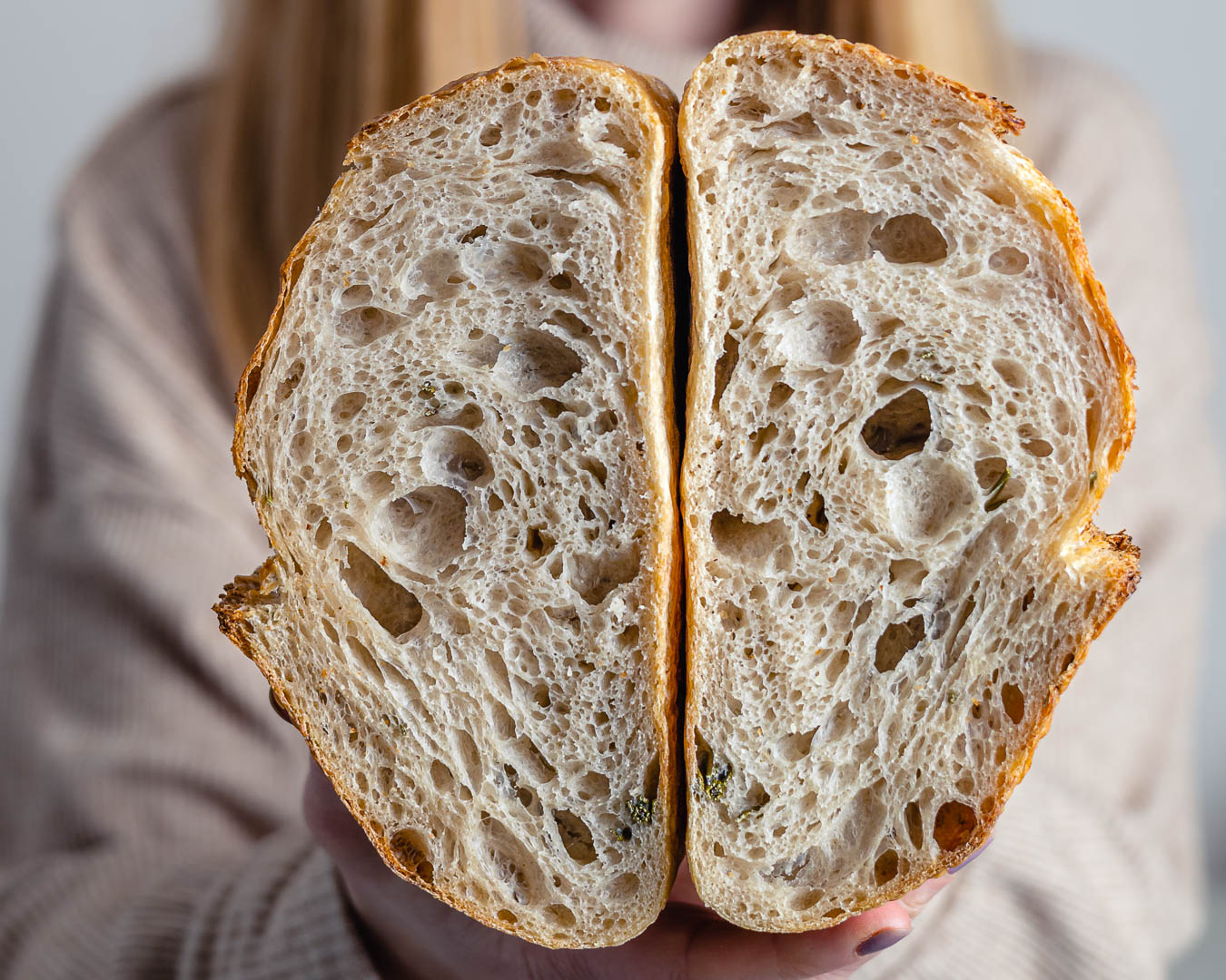 Bílý kváskový chléb